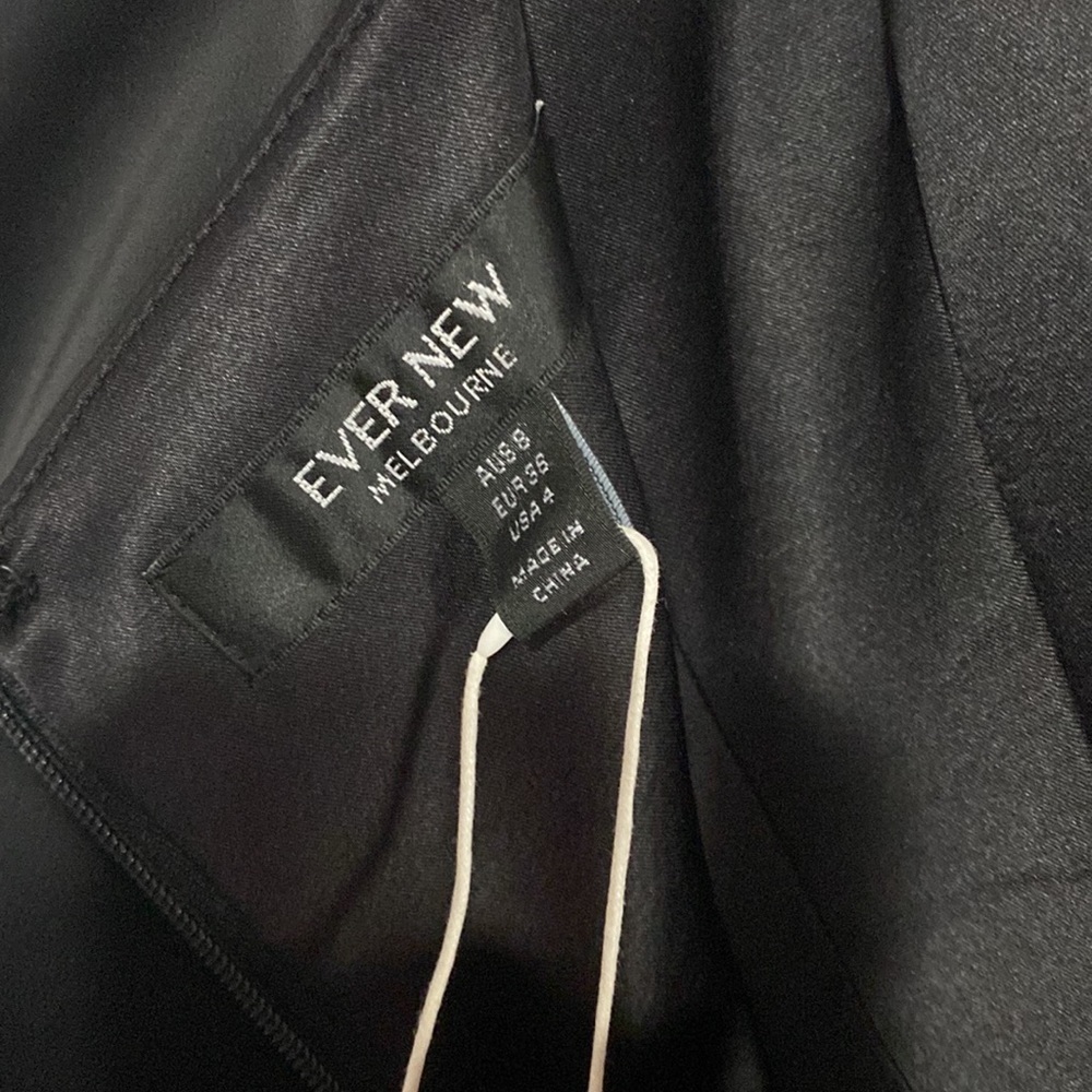 NWT Black Cocktail Dress - Picture 5 of 7